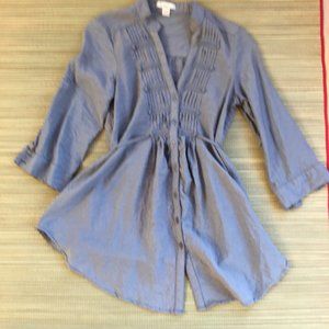 Forever 21 Gray Tunic size S/P